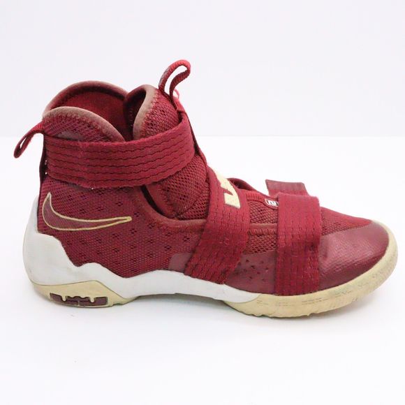 NIKE LEBRON SOLDIER BOYS 1Y CHILDRENS Maroon SHOES SNEAKERS 845122 - 668 - Picture 10 of 12